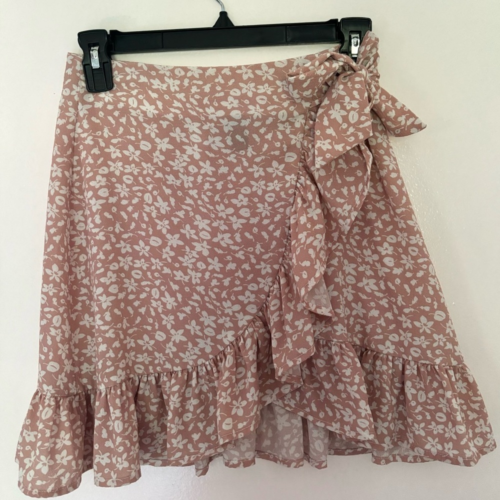 Shein Floral Mini Skirt